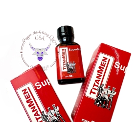 Popper Titanmen Supermax Red - 30ML