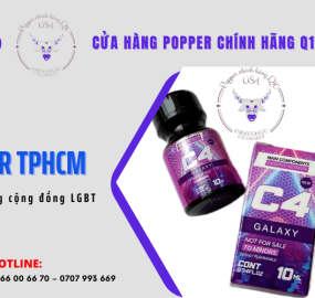Địa chỉ mua popper TPHCM uy tín trong cộng đồng LGBT