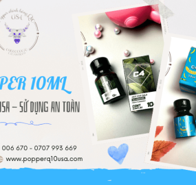 Mách bạn top 3 popper 10ml chính hãng USA sử dụng an toàn