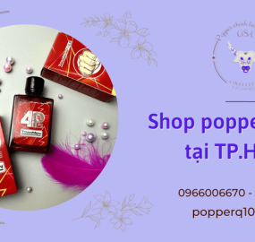Popper Chính Hãng Q10 USA - Shop popper uy tín, chính hãng tại TP.HCM