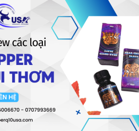 Review nhanh top các loại popper mùi thơm cực hot hiện nay