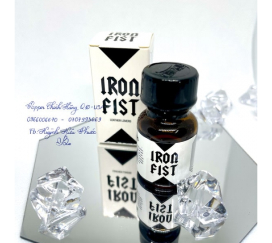 Lọ hít tăng hưng phấn Popper Iron Fist - Lọ 10ml